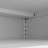 Metal Filing Cabinet with 2/4 Door Office File Storage Cupboard Adjustable Shelf