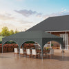3x 6m Pop up Gazebo, Premium Gazebo with Sides, Weatherproof, Uv-Resistant