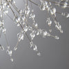 Modern Crystal Ceiling Lights Fireworks Flush Mount Chandelier Living Room Lamp
