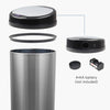 Automatic Kitchen Bin Smart Sensor Bin Rubbish Bin Trash Can 42L Stainless Steel