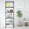 5 Tier Metal Storage Rack/Shelving Wire Shelf Kitchen/Office/Garage Stand Unit