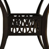 3 Piece Bistro Set Cast Aluminium Bronze