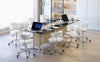 Home Computer Desk Office Study Chair Swivel Adjustable Comfortable Armless
