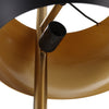 Tall Floor Lamp for Bedroom Living Room, Industrial Standing Lamp, Black Metal u