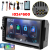 Double DIN Wireless Apple CarPlay Stereo Radio Android Auto Touch Screen Camera