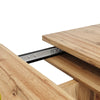 Extendable Table 119-158.5 x 80 cm Kitchen Table Wooden Effect Telescopic Table