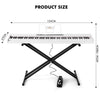 Mustar Portable Digital Piano 88 Semi Weighted Keys Keyboard Pedal Stand MIDI