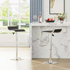 Bar Stools × 2 Padded Seat Faux Leather Swivel Home Kitchen Breakfast Muti Types
