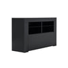 Modern 100cm TV Unit Cabinet Stand Matt Body & High Gloss Door with LED Lights