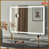 Hollywood Large Makeup Mirror Vanity Mirror Dimmable LED 3 Color Light W/ USB