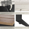 Garden Furniture Set Outdoor Corner Sofa Coffee Table Side Shelves Cushions