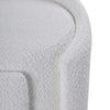 Teddy Fleece Pouffe Vanity Chair Round Dressing Table Stool Living Room Bedroom