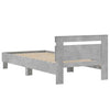 Tidyard Bed Frame Bed Base Wax Brown 90x200 Solid Wood Pine Bedstead Base R3P8