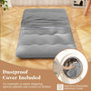 Japanese Floor Mattress Futon Mattress 190 x 120 x 10cm-Grey