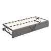 Daybed with Trundle Single Guest Bed Pull out Bed for Living Room and Bedroom