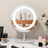 25 CM Makeup Vanity Mirror 3 Color Dimmable LED Lighted Mirror w/ Touch Screen