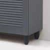 Shoe Rack Shoes Storage Cabinet Wooden Stand Copboard Unit Organiser 2 Doors