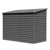 Steel Garden Sheds Metal Storage Bikeshed Outdoor Utility Tool Storage 4.7x8.86