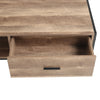 Distressed Wooden Coffee Table Living Room Tea Table Vintage Industrial Style