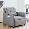 3in1 Folding Sofa Bed Convertible Sleeper Chair Single Armchair With Comfortable