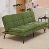 Modern 3 Seater Sofabed Recliner Fabric Sofa Bed 3 IN 1 Sleeper Couch Settee Bed