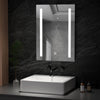 Heilmetz LED Bathroom Mirror With Shaver Socket Demister Lights Touch 50x70cm