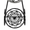 Tricycle Planter Chic Metal Plant Stand Baskets Bicycle Garden Bike Flower Pot