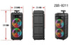 Ultra Bass Portable Bluetooth Trolley Speaker With Microphone