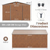 Large Garden Tool House Outdoor Storage Shed 426 cm x 300 cm