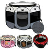 Soft Portable Foldable Fabric Dog Crate Cat Cage Pet Travel Puppy Play Pen Tent