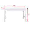 Long Bench Solid Pine Wood Chair Pew Foot Stool Home Kitchen Dining Room Seat UK