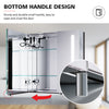 LED Bathroom Mirror Cabinet With Shaver Socket Demister Touch Sensor Double Door