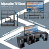 TV Stand Entertainment Unit 3-Pieces Customizable Arrangeable