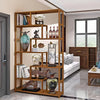 Tall Wooden Shelves Bookcase 7Tiers Bookshelf Display Storage Furniture Rack