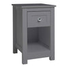 Small Wooden Side Table with Drawer Coffee End Table Bedside Cabinet Nightstand