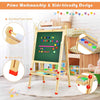 Toddlers Adjustable Standing Easel Double-sided Art Easel w/Whiteboard