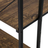 Computer Table Home Office Student Working Study Writing Desk with Bookshelf MDF