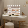 Hollywood Makeup Mirror Large Vanity Light Mirror with 15 Dimmable LED Bulb Gold