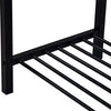 Dining Table and Chairs Bench Set of 6 Metal Frame Kitchen Dining Room Furniture