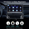 7" Single Din Car Stereo Flip Out Head Unit Android For Apple CarPlay FM Radio