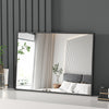 Bathroom Mirror Black Metal Frame Wall Mounted Bedroom Vanity Mirrors Make up