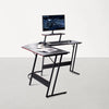 L-shaped Computer Desk Large Home Office Writing Workstation Corner Desk