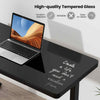 Electric Stand up Home Office Desk Adjustable Desk Sit Stand-Black