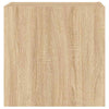 TV Wall Cabinets 2 pcs Sonoma Oak 40.5x30x40 cm Engineered Wood