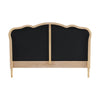 Dusk Versailles Plum Velvet & Natural Wood Effect King Size Bed Frame RRP £699