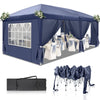 3x6M Pop Up Gazebo Outdoor Patio Party Event Heavy Duty Canopy w/ 6 WallSides UK
