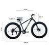26 inch Wheel Mountain Bike Fat Tire Bicycle 7-Speed Bikes Cycle For Men Women