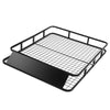 Car Roof Rack Basket Truck Cars Cargo Top Luggage Carrier w/ Wind Shield Fence
