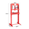 PROFESSIONAL 20 TON TONNE BOTTLEJACK WORKSHOP GARAGE SHOP FLOOR STANDING PRESS