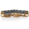 Swpsd Garden Sofas Set Pallet Furnitures Set Patio Corner Sofa with T6V3